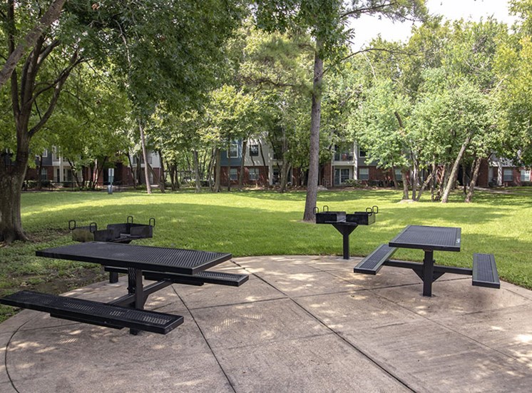 outdoor grill area at 8181 Med Center, Texas, 77054